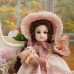 16‑inch Bisque Vintage Imperial Court Doll Grain Ball‑Jointed Doll (BJD) Dress‑Up Toy, Hand-Painted Doll for Girls